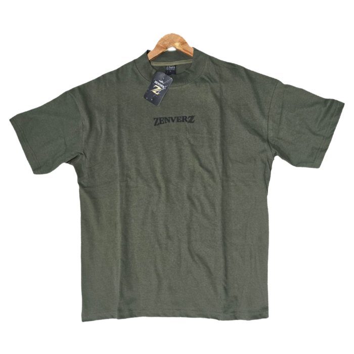 Remera de algodón con estampado Zenver